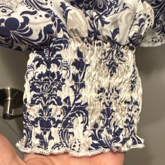 🆕 Dokotoo Beautiful Patterned  Button Down Blouse. XL. Brand NWT!!💥💥 - Picture 3 of 5